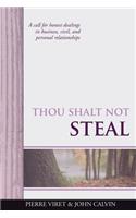Thou Shalt Not Steal