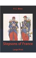 Stepsons of France: Large Print