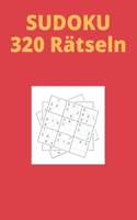 SUDOKU 320 Rätseln Großdruck