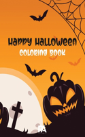 Happy Halloween Coloring Book