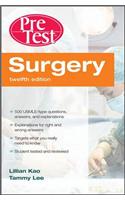 Surgery PreTest Self-Assessment and Review