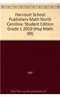Harcourt School Publishers Math: Student Edition Grade 1 2010