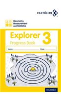 Numicon: Geometry, Measurement and Statistics 3 Explorer Progress Book (Pack of 30)