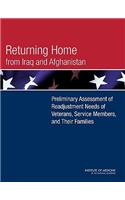 Returning Home from Iraq and Afghanistan
