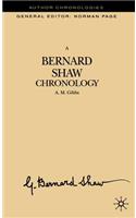 A Bernard Shaw Chronology