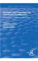 Strategies and Technologies for Greenhouse Gas Mitigation