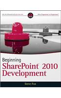 Beginning SharePoint 2010 Development