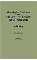 Genealogical Dictionary of the First Settlers of New England, Showing Three Generations of Those Who Came Before May, 1692. in Four Volumes. Volume IV: (English)