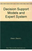 Decision Support Models and Expert System