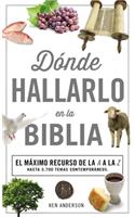 Donde Hallarlo en la Biblia