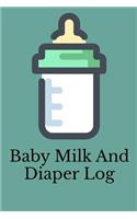 Baby Milk And Diaper Log