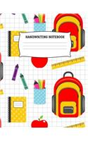 Handwriting Notebook: An 8.5x11 ABC Lined Writing Practice Paper - Dotted Lined Sheets - Primary Student Journal - Preschool, Kindergarten, Pre-K, K-2, Elementary School 