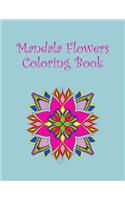 Mandala Flowers Coloring Book