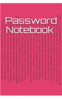 Password Notebook