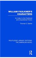 William Faulkner's Characters