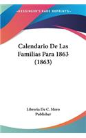 Calendario De Las Familias Para 1863 (1863)