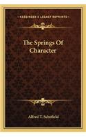 Springs of Character