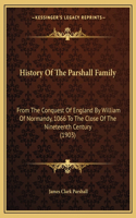 History Of The Parshall Family