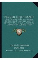 Recueil Interessant