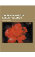 The Sarum Missal in English Volume 2