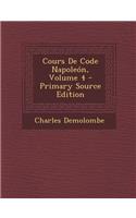Cours de Code Napoleon, Volume 4