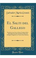 El Salti del Gallego: Parodia En Un Acto Y Cinco Cuadros (de la Aplaudida Zarzuela Titulada El Salto del Pasiego) Original Y En Verso, de Los Seï¿½ores (Classic Reprint): Parodia En Un Acto Y Cinco Cuadros (de la Aplaudida Zarzuela Titulada El Salto del Pasiego) Original Y En Verso, de Los Seï¿½ores (Classic Reprint)