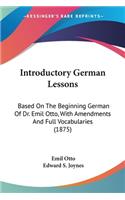 Introductory German Lessons