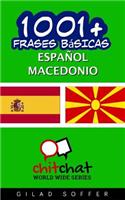 1001+ Frases Basicas Espanol - Macedonio: (Spanish)