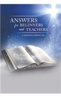 Answers for Beginners and Teachers