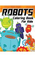Robot Coloring Book for Kids Vol.1