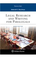 Legal Research and Writing for Paralegals