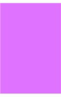Heliotrope Color Journal Simple Plain All Purple: (Notebook, Diary, Blank Book)