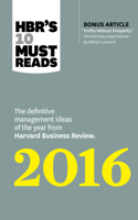 Hbr's 10 Must Reads 2016