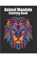 Animal Mandala Coloring Book