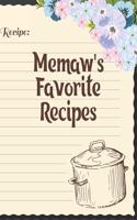 Memaw's Favorite Recipes