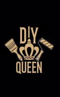 DIY Queen: 6x9 DIY - lined - ruled paper - notebook - notes