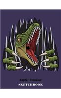 Raptor Dinosaur Sketchbook