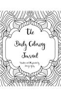 The Daily Coloring Journal: 365 Coloring Journal Pages