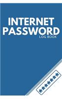 Internet Password Log Book