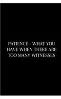 Patience