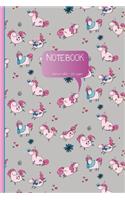 Unicorn Narrow Ruled Notebook