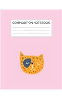 Composition notebook: Ruled (8.5 x 11 in), 110 Pages: Diary Book For Girl, Journal Notebook For Kids, Writing Journal Lined, Cute Pets (8.5 x 11 in), 110 Pages