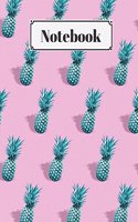 Notebook: 8.5 x 11 Best Pineapple 100 Page College Ruled Composition Planner for School: Doodles, Drawings, Writing, Learning and Diary Note Paper Pad for Tak