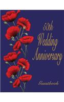 50th Wedding Anniversary Guestbook
