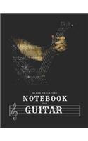 Blank Tablature Notebook for Guitar