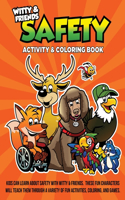 Witty and Friends SAFETY Activity and Coloring Book