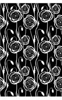 Journal Notebook Scribbly Flowers Pattern 1