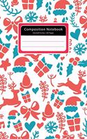 Composition Notebook size 6x9 inches 120 pages: Christmas Design Notebook Journal College Ruled School Office Home Student Teacher Blank Line Write(School Office Supplies Notebook)