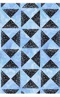 Journal Notebook Triangles With Dots Pattern 10