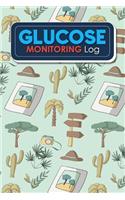 Glucose Monitoring Log: Blood Glucose Chart, Diabetes Food Journal, Blood Pressure And Glucose Log, Gestational Diabetes Journal, Cute Safari Wild Animals Cover(46 Glucose Monitoring Logs)